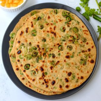 Green Chilli Paratha