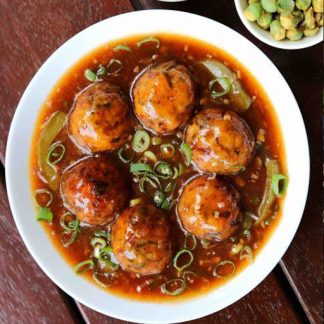 Manchurian Momos - Gravy