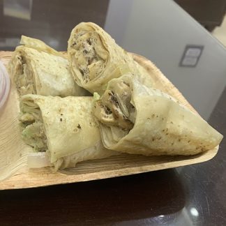 Malai Chaap Grilled Rumali Roll