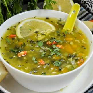 Veg Lemon Coriander Soup